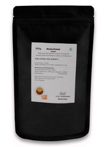 MokkaFarms Robusta South Indian Filter Coffee | 100% Robusta Blend | 0% Chicory | Rich, Flavourful & Aromatic | Farm to Fork | Freshly Roast & Ground, Single Origin Coffee | One-way Valve Zip-lock Bag/ Pouch |