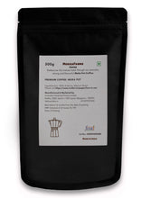 Load image into Gallery viewer, MokkaFarms Premium 100% Pure Arabica/ Robusta/ Blend Ground Coffee - Moka Pot | Fresh &amp; Single Origin | Plantation A/AA Beans | Rich, Flavourful &amp; Aromatic | One Way Valve Zip-Lock Bag |