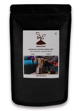 Load image into Gallery viewer, MokkaFarms Premium 100% Pure Arabica/ Robusta/ Blend Ground Coffee - Moka Pot | Fresh &amp; Single Origin | Plantation A/AA Beans | Rich, Flavourful &amp; Aromatic | One Way Valve Zip-Lock Bag |