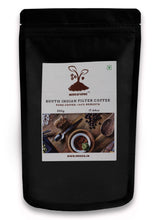 Load image into Gallery viewer, MokkaFarms Robusta South Indian Filter Coffee | 100% Robusta Blend | 0% Chicory | Rich, Flavourful &amp; Aromatic | Farm to Fork | Freshly Roast &amp; Ground, Single Origin Coffee | One-way Valve Zip-lock Bag/ Pouch |