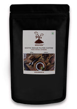 Load image into Gallery viewer, MokkaFarms South Indian Filter Supreme Coffee | 40% Arabica - 60% Robusta Blend | 0% Chicory | Rich, Flavourful &amp; Aromatic | Farm to Fork | Freshly Roast &amp; Ground, Single Origin Coffee | One-way Valve Zip-lock Bag/ Pouch |